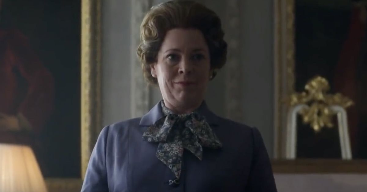 Olivia Colman starring in Netflix's The Crown.