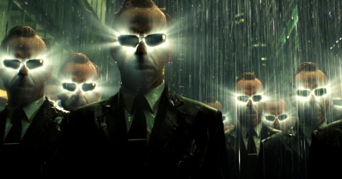 Weaving's Agent Smith in The Matrix: Revolutions.