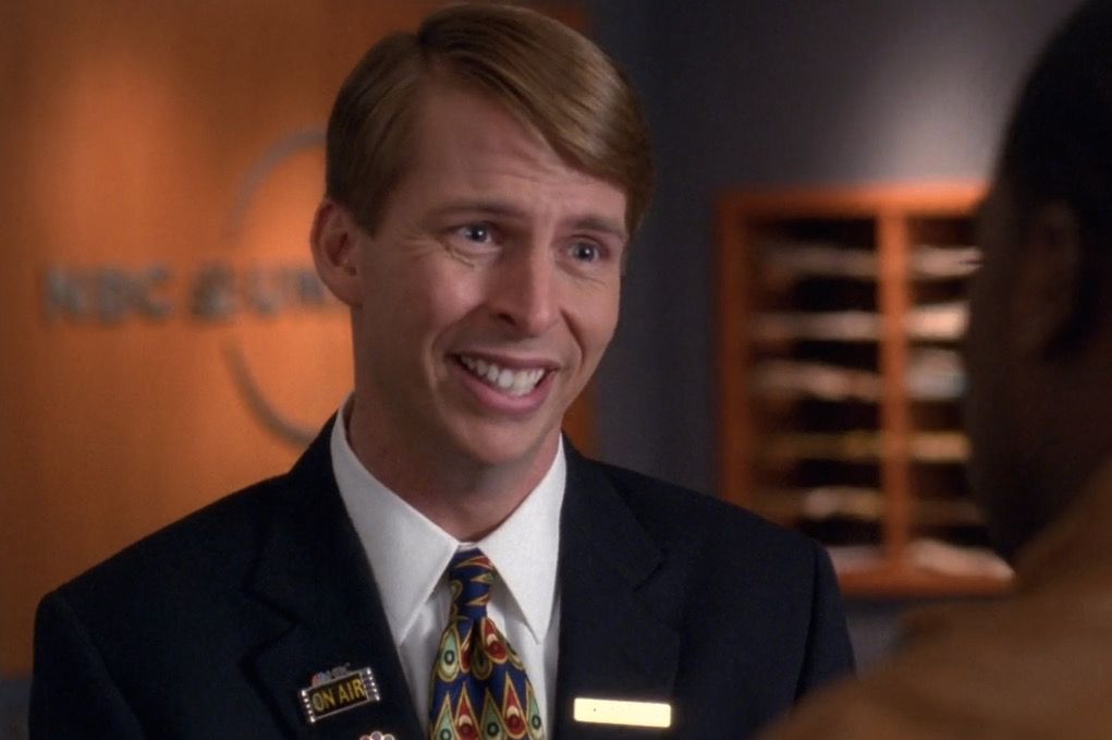 Jack McBrayer smiling as Kenneth Parcell 30 Rock
