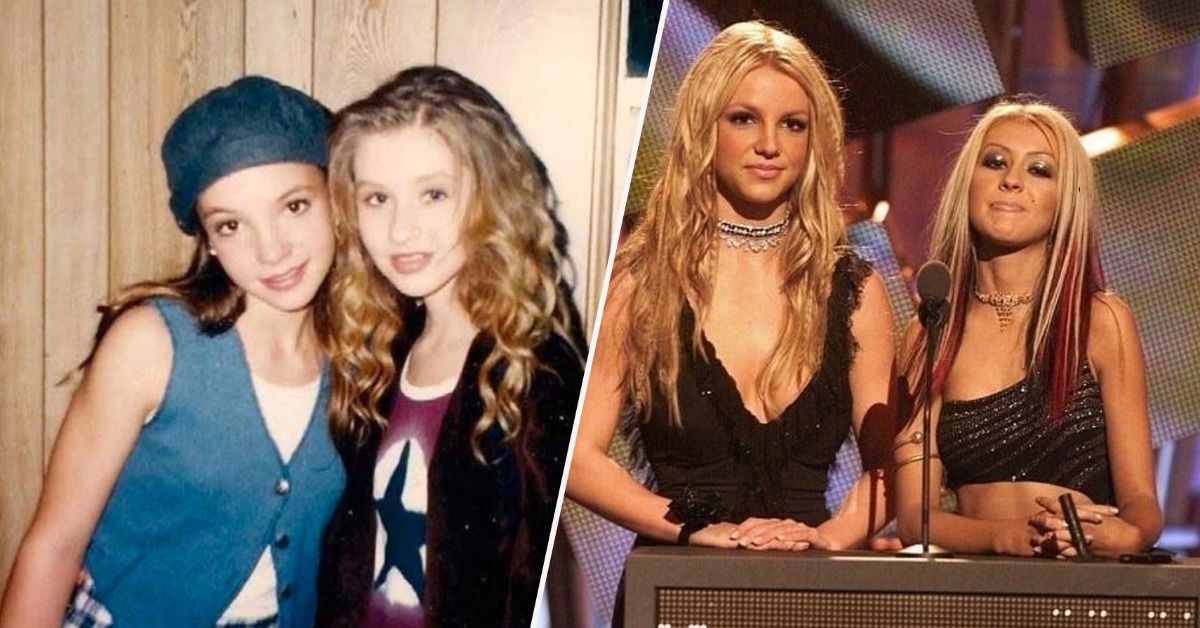 Britney Spears and Christina Aguilera from childhood to MTV VMAs