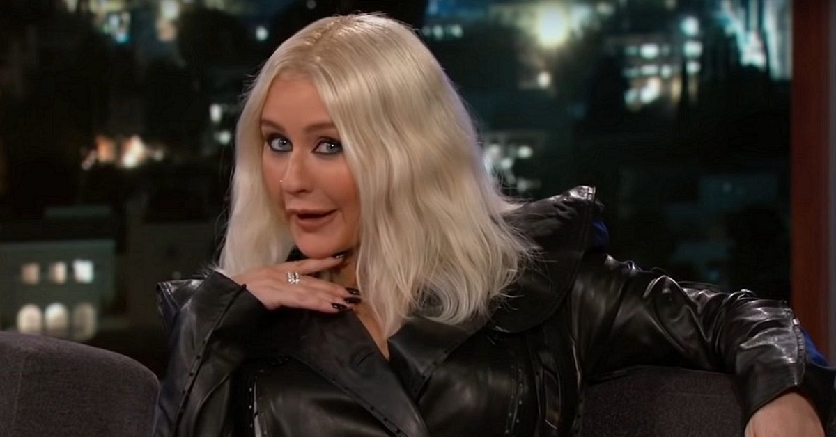 Christina Aguilera on Jimmy Kimmel Live