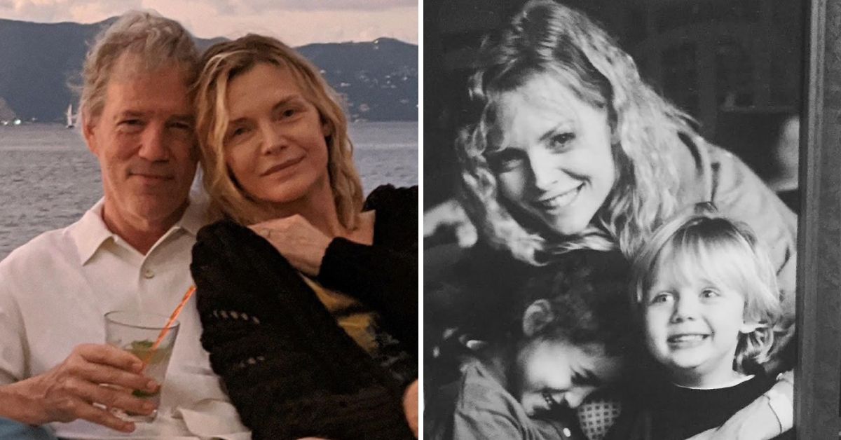 Michelle Pfeiffer With Her Husband and Kids