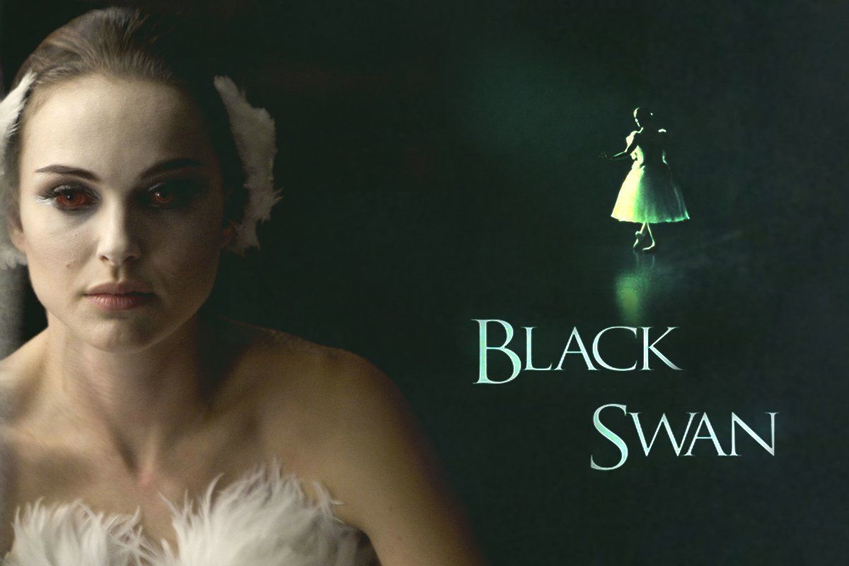 A depiction of Natalie Portman's Nina from 'Black Swan'