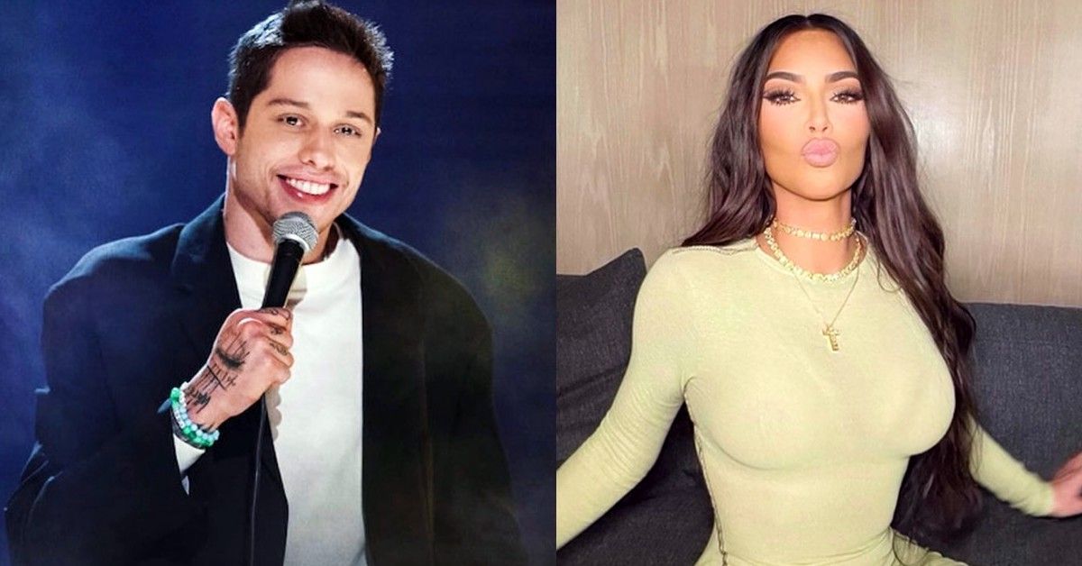 A Love Bite On Pete Davidson's Neck Fuels Romance Rumors With Kim Kardashian