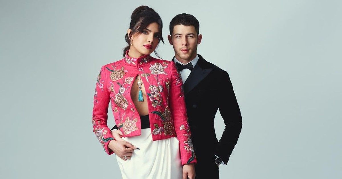 Happily Married Couple Priyanka Chopra and Nick Jonas Dress Up For An Event