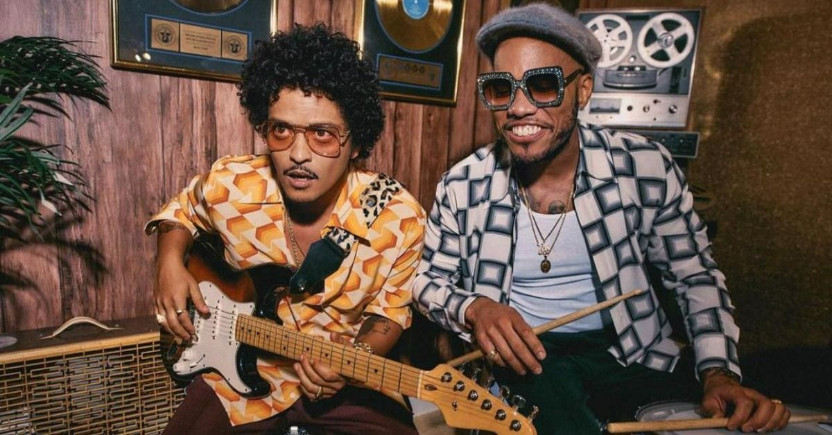Bruno Mars and Anderson .Paak's Silk Sonic band 