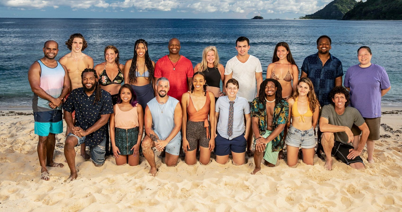 Survivor Season 41 Cast on the Beach