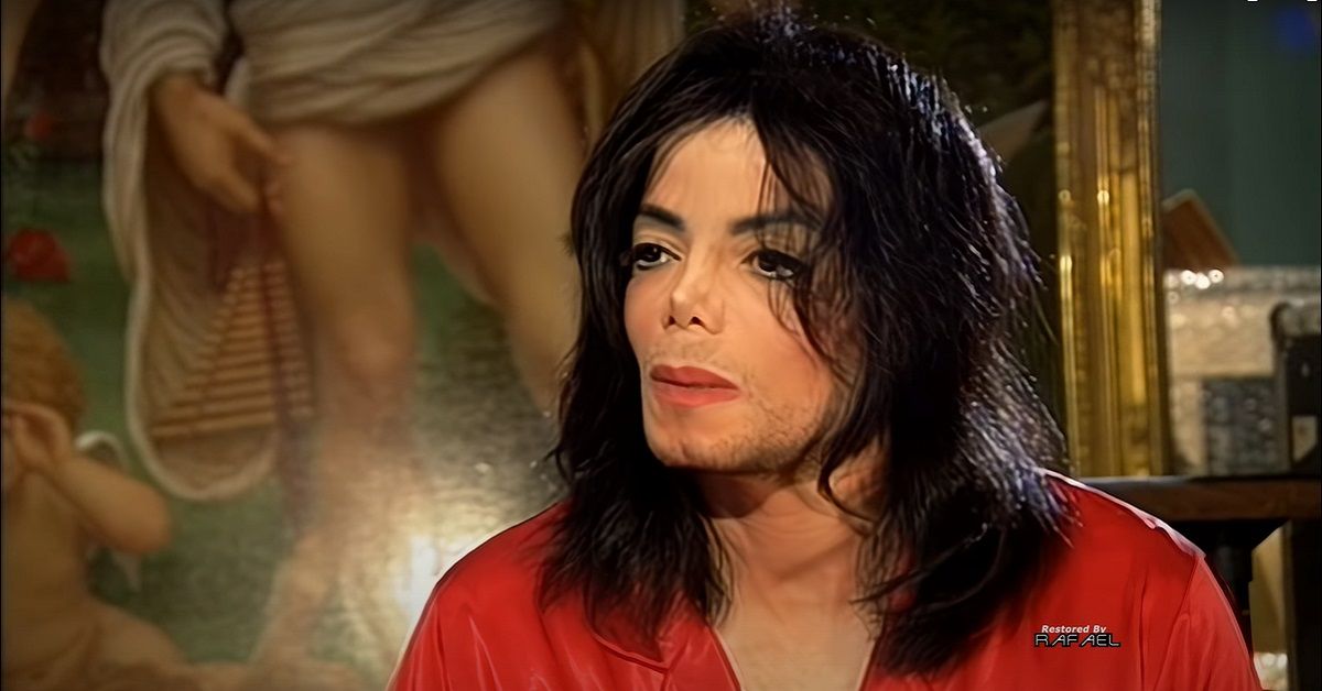Michael Jackson in the 'Living With Michael Jackson' Documentary