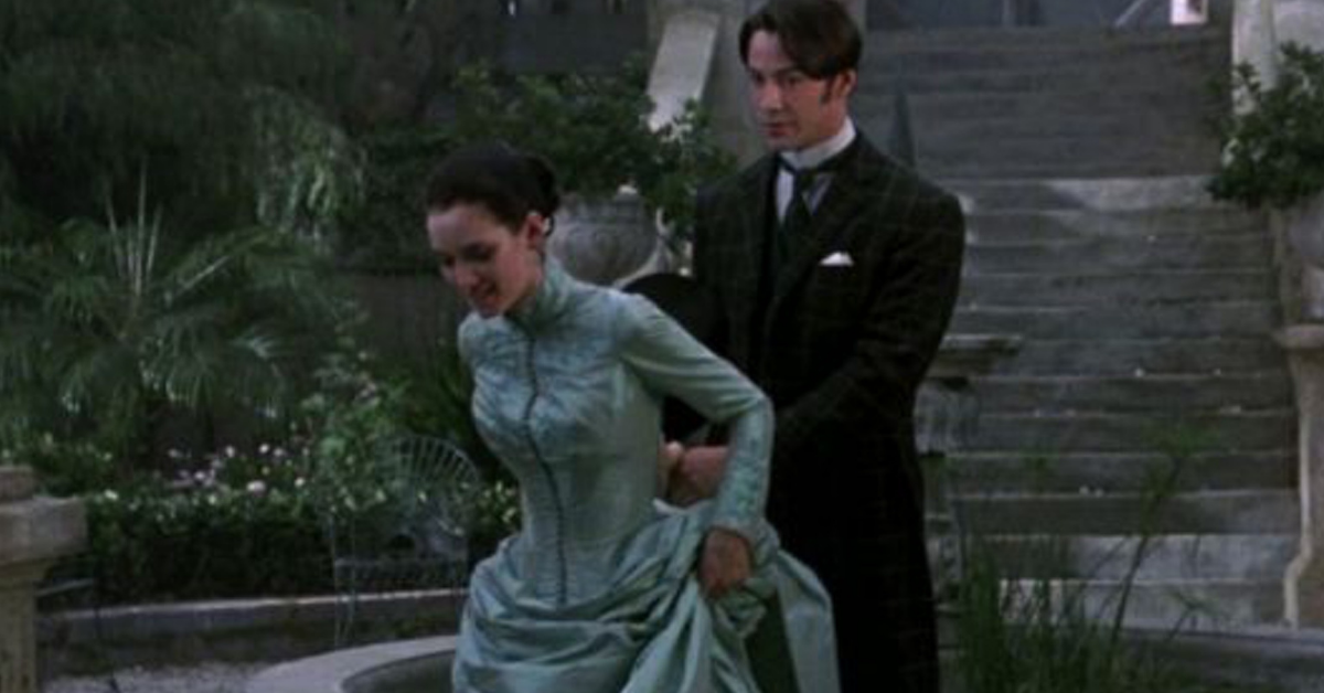 Keanu Reeves and Winona Ryder in Dracula, wedding scene