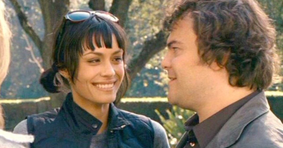 Shannyn Sossamon and Jack Black star in The Holiday