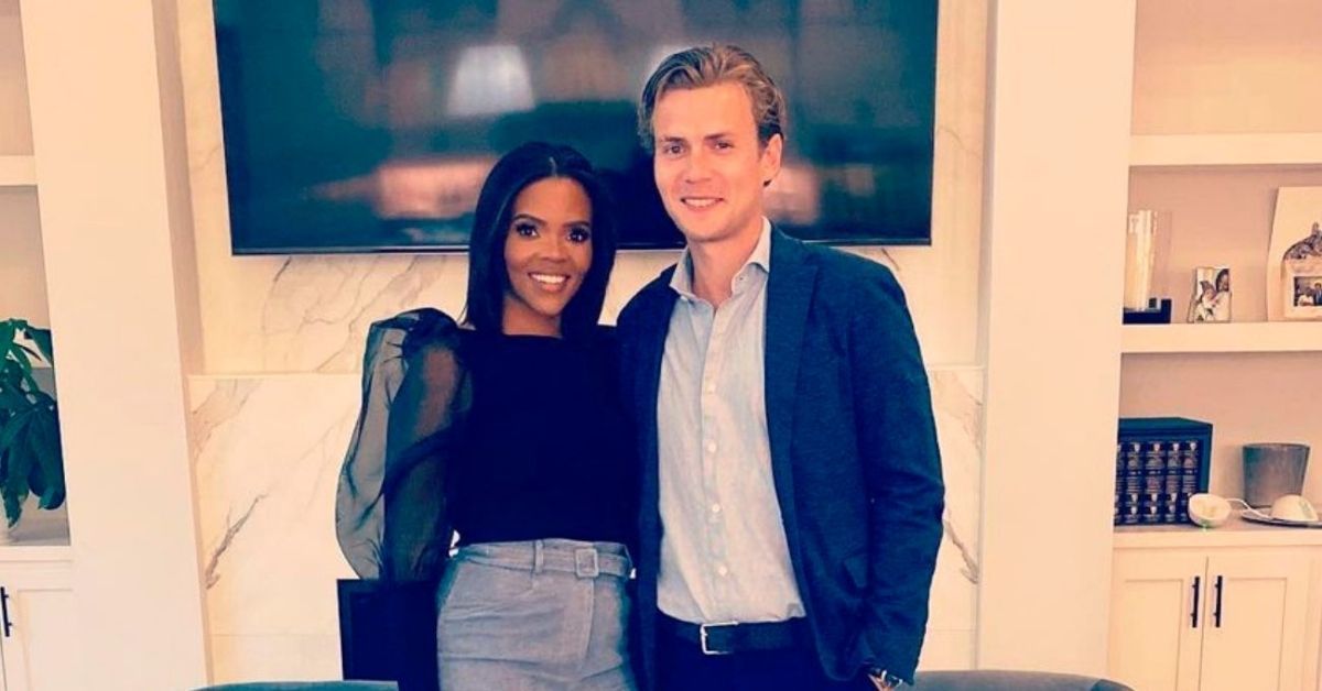 Candace Owens and her husband George-Farmer