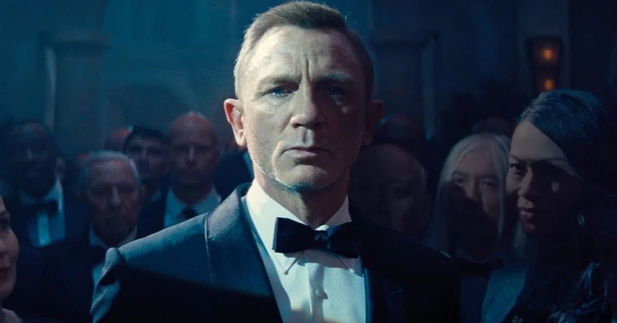 Daniel Craig in the James Bond movie No Time To Die