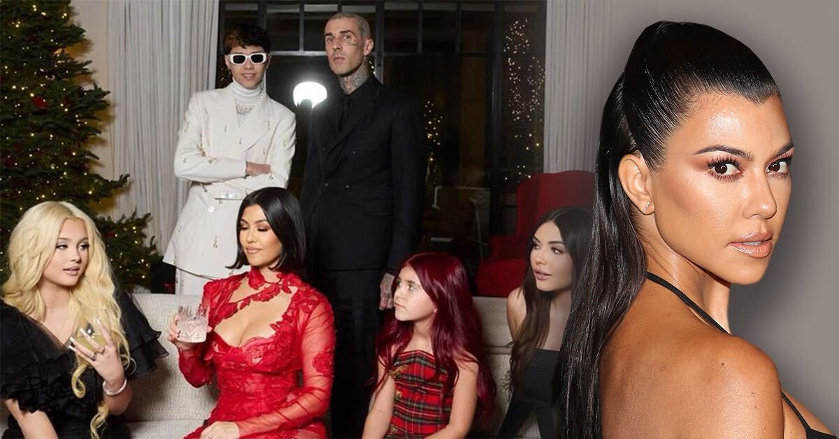 Kourtney Kardashian Shares Christmas Photos But Her Daughter Penelope Steals The Show