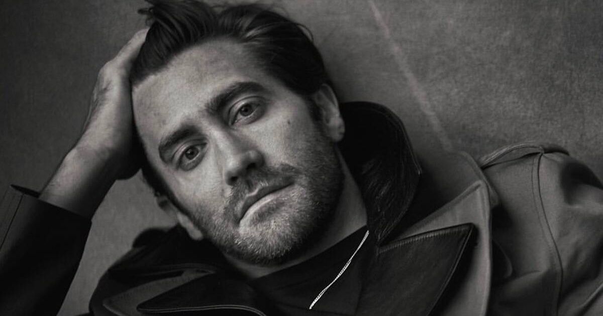 Jake Gyllenhaal black and white photoshoot instagram