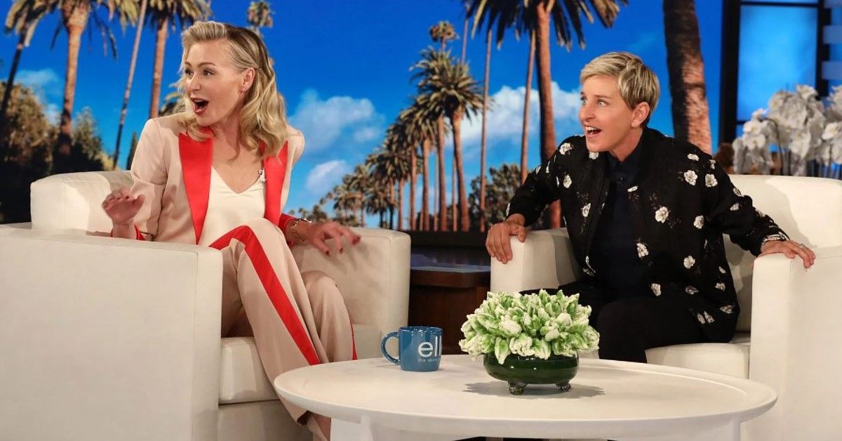 Portia de Rossi appears on The Ellen DeGeneres Show