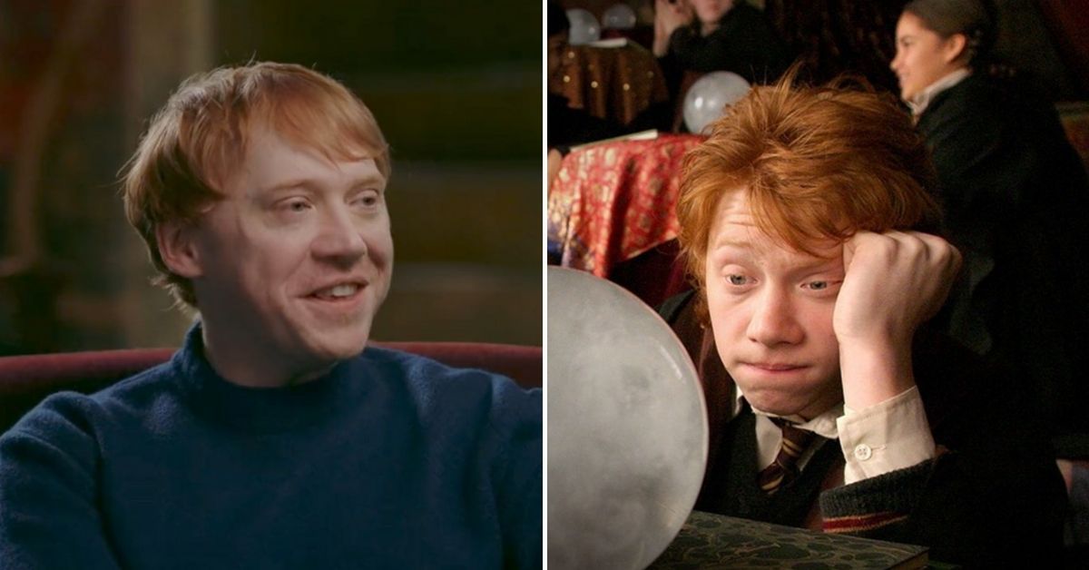 Rupert Grint at Return to Hogwarts, and in Harry Potter 
