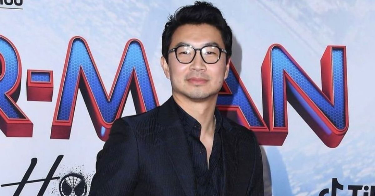 Actor Simu Liu at the Spider-Man: No Way Home Premiere