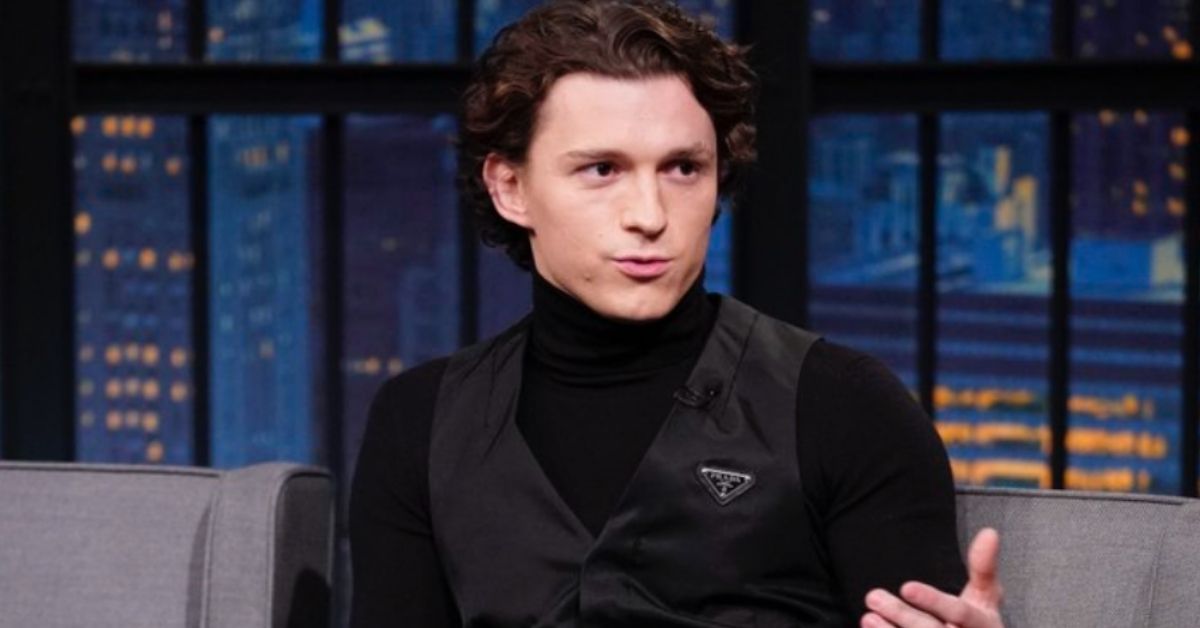 Tom Holland in conversation with Seth Meyers