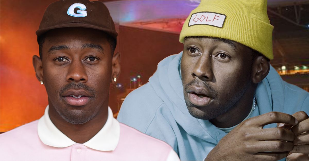 Tyler The Creator wearing a hat