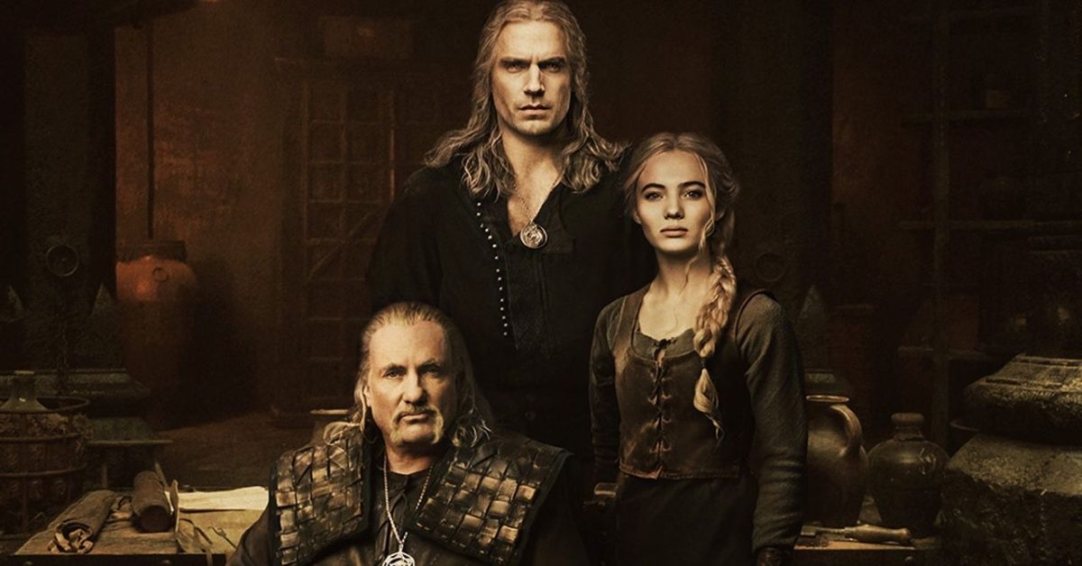 The Witcher - cast photo featuring Henry Cavill