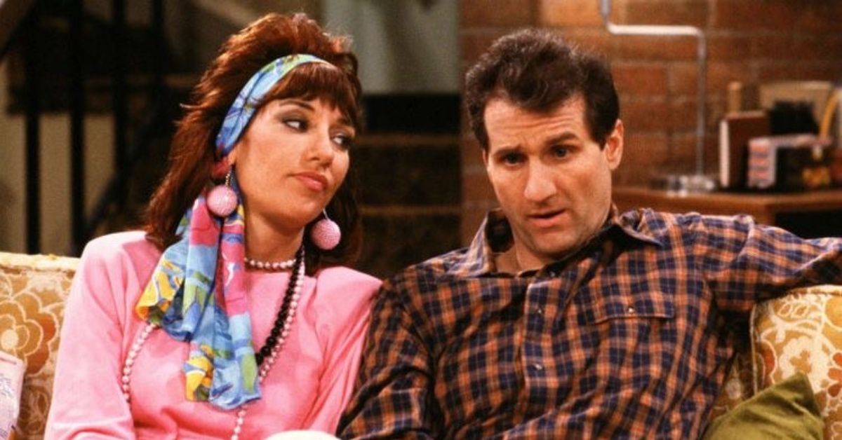 Katey Sagel and Ed O'Neill on Married With Children