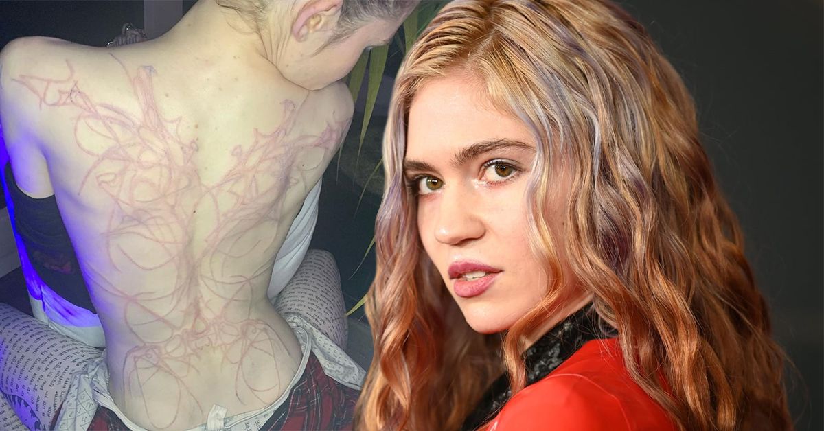 Grimes Says She Is Considering a White Ink Face Tattoo