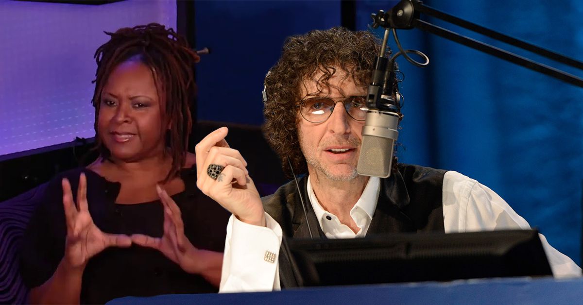 Howard Stern and Robin Quivers