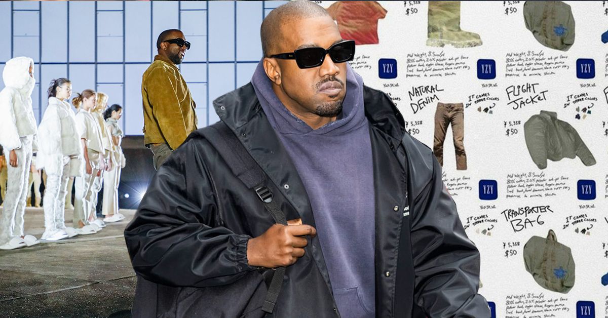 Kanye West Homeless People Wearing Yeezy Line On Fashion Week