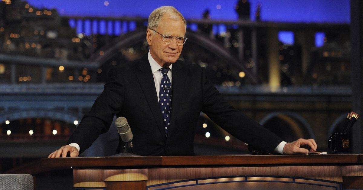 David Letterman during his stint at 'Late Night' on NBC