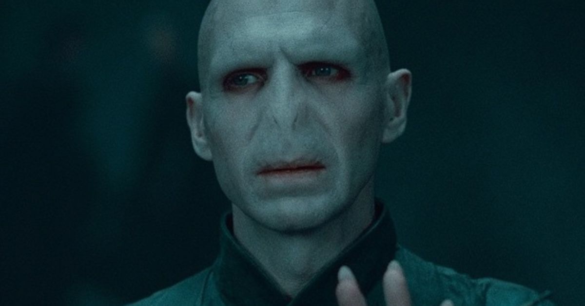 Ralph Fiennes as Lord Voldemort in the Harry Potter film franchise