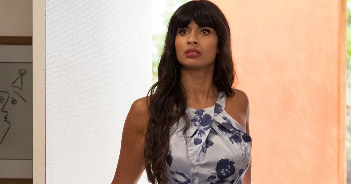 Jameela Jamil in The Good Place 