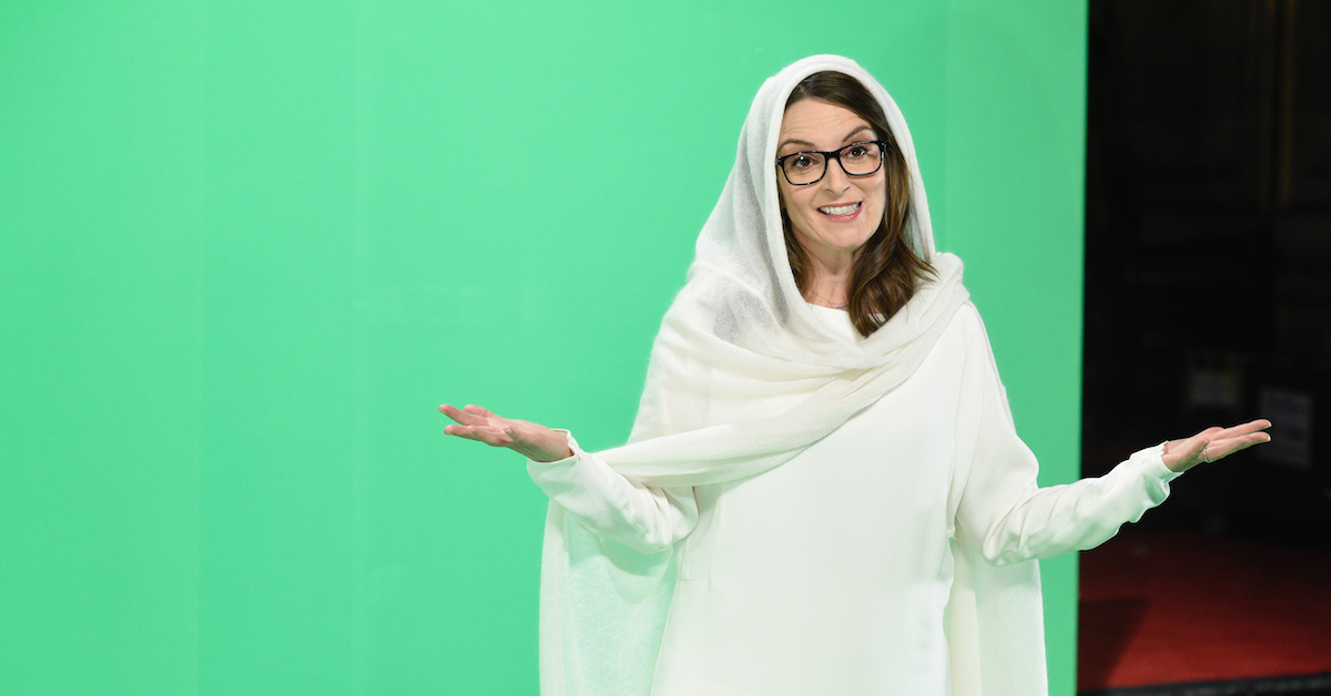  Tina Fey during the monologue on January 14th, 2017