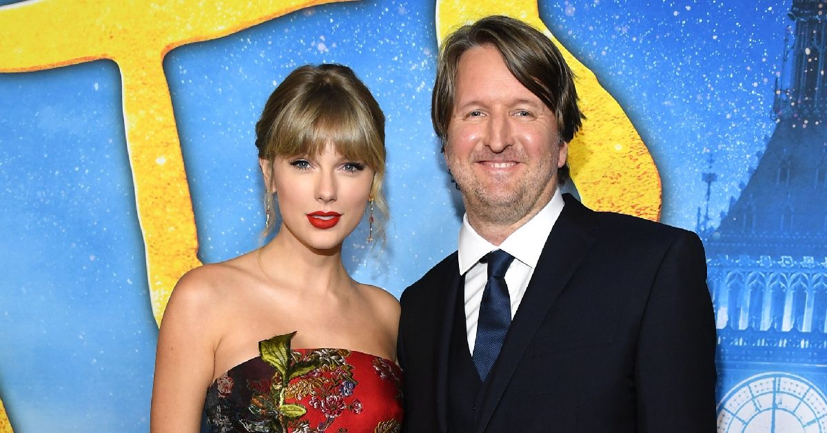 Taylor Swift and Tom Hooper attend The World Premiere of Cats, presented by Universal Pictures on December 16, 2019 in New York City