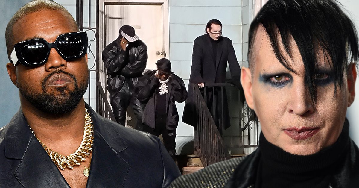 KANYE WEST Defends Friendship with MARILYN MANSON