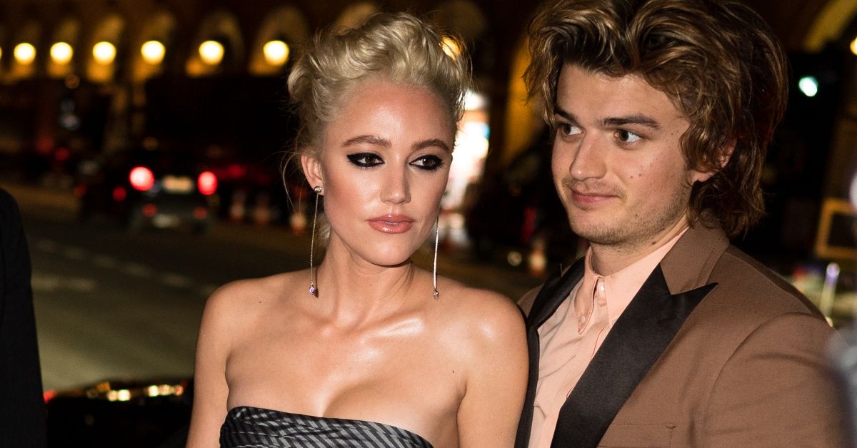 Maika Monroe and boyfriend Joe Keery from Stranger Things