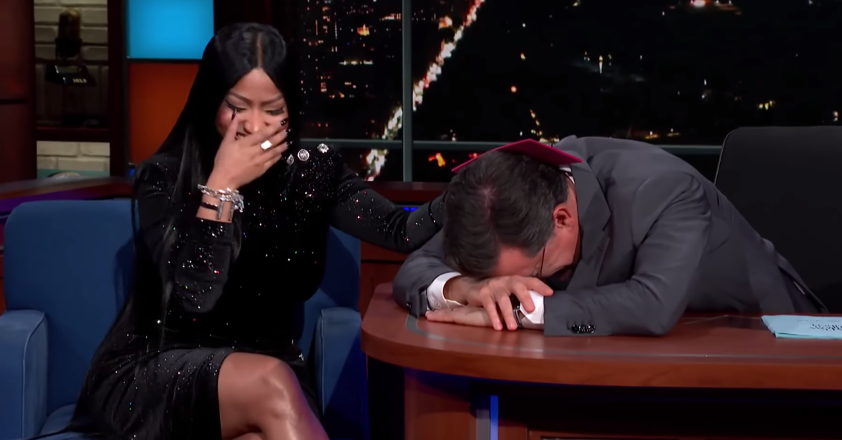 Fans Are Still Talking About This Stephen Colbert Interview With Nicki Minaj