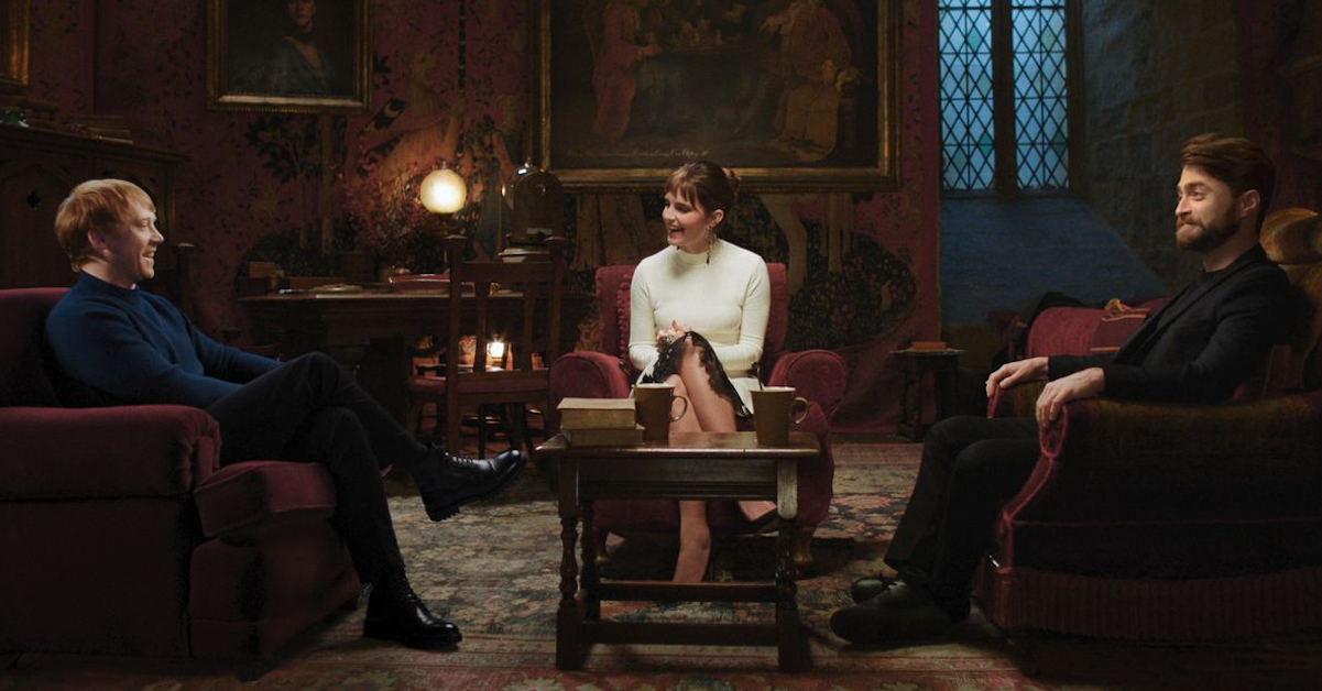 Daniel Radcliffe, Emma Watson, and Rupert Grint reunite for the HBO Max special 