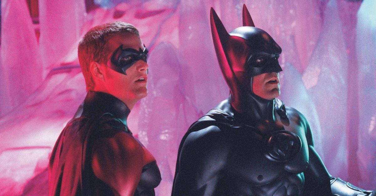 Batman and robin Chris O'Donnell and George Clooney