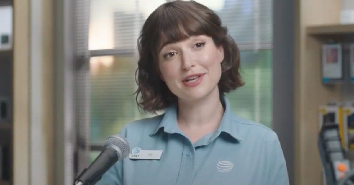 Milana Vayntrub AT&T's Lily