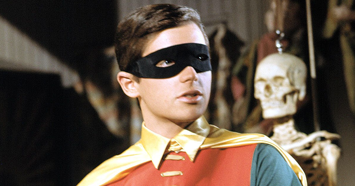 Burt Ward as Robin in the Batman original series on ABC (1960s)