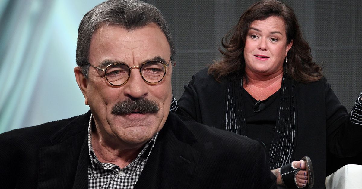 Tom Selleck and Rosie O'Donnell