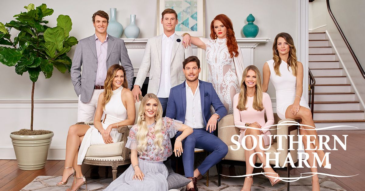 Southern Charm cast in a promotional photo for season 8 of the Bravo hit