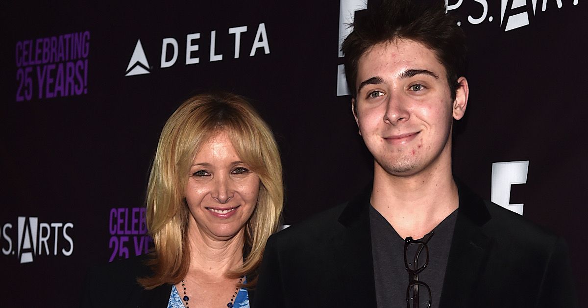 Lisa Kudrow and her son, Julian Murray Stern in 2016