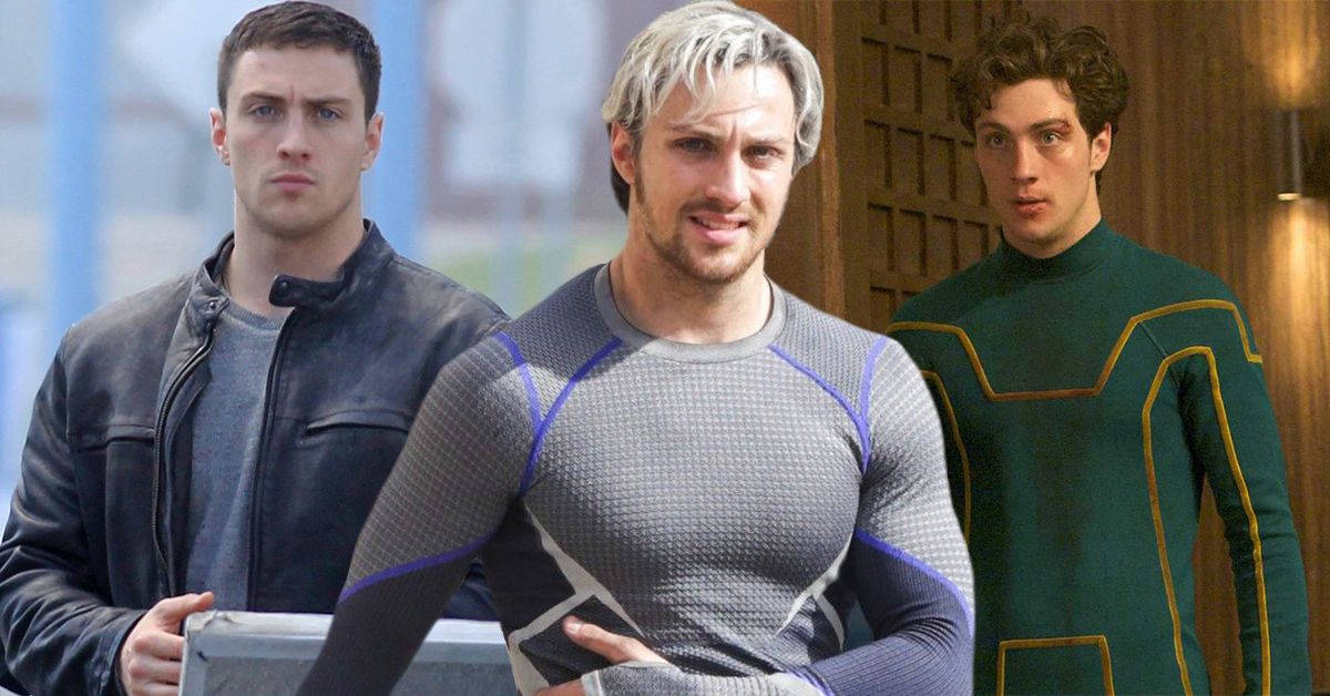 Aaron Taylor Johnson in The Avengers and Kick-Ass and Godzilla