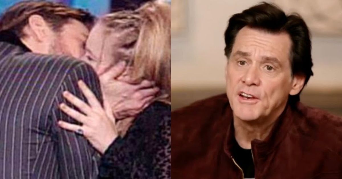 Jim Carrey Kissing Alicia Silverstone Jim Carey Gayle King Interview