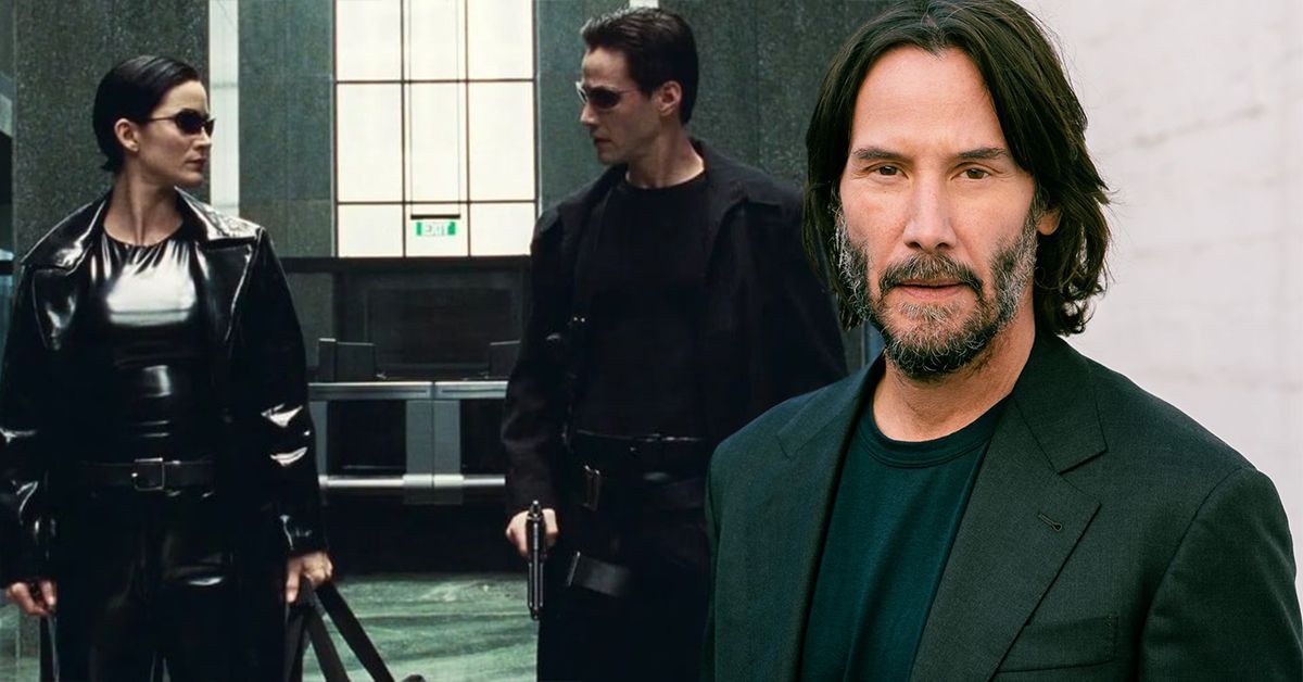 Keanu Reeves Got Caught Laughing During This 'Matrix' Scene