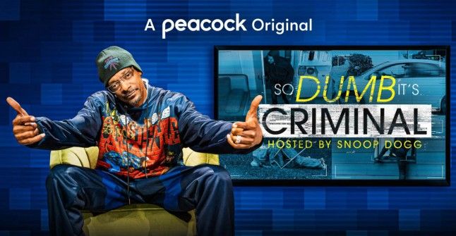 Snoop Dogg promo shot for So Dumb It's Criminal