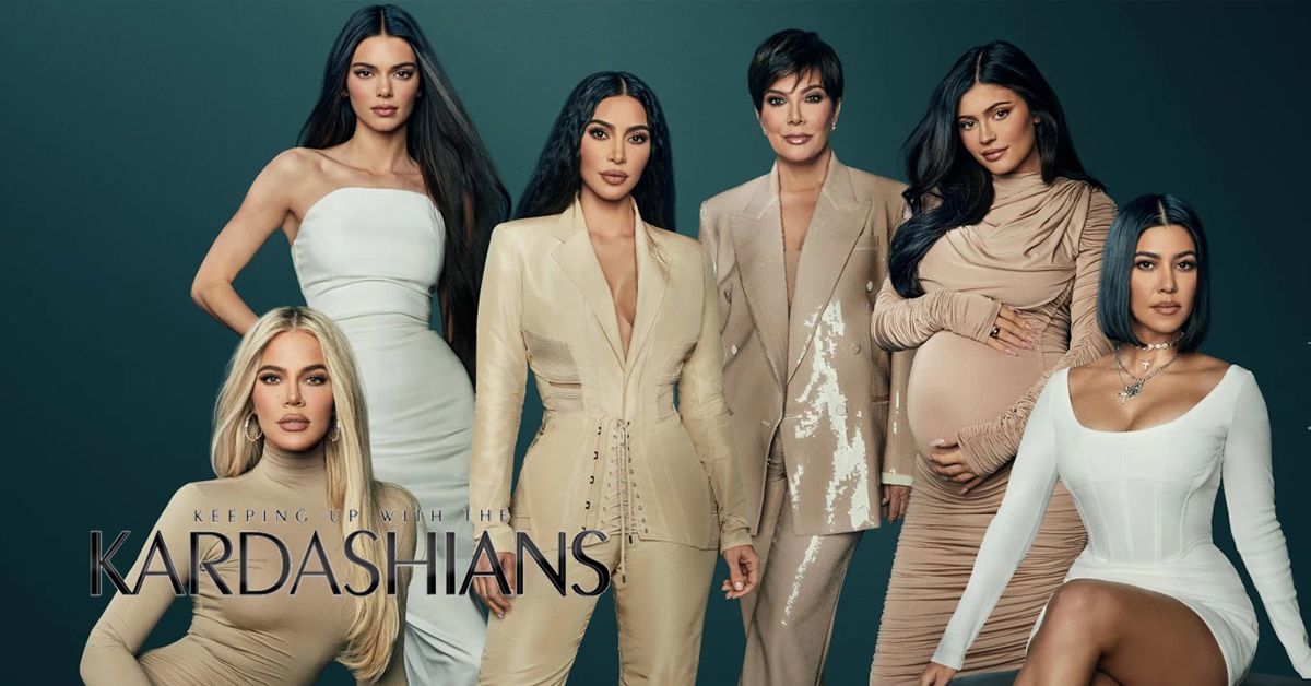 The Kardashians pose for their new show on Hulu