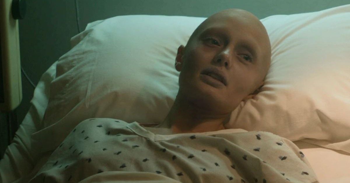 Laura Haddock as Meredith Quill in a still from Guardians of the Galaxy 