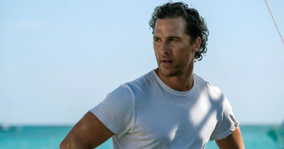 Matthew McConaughey in a scene from Serenity